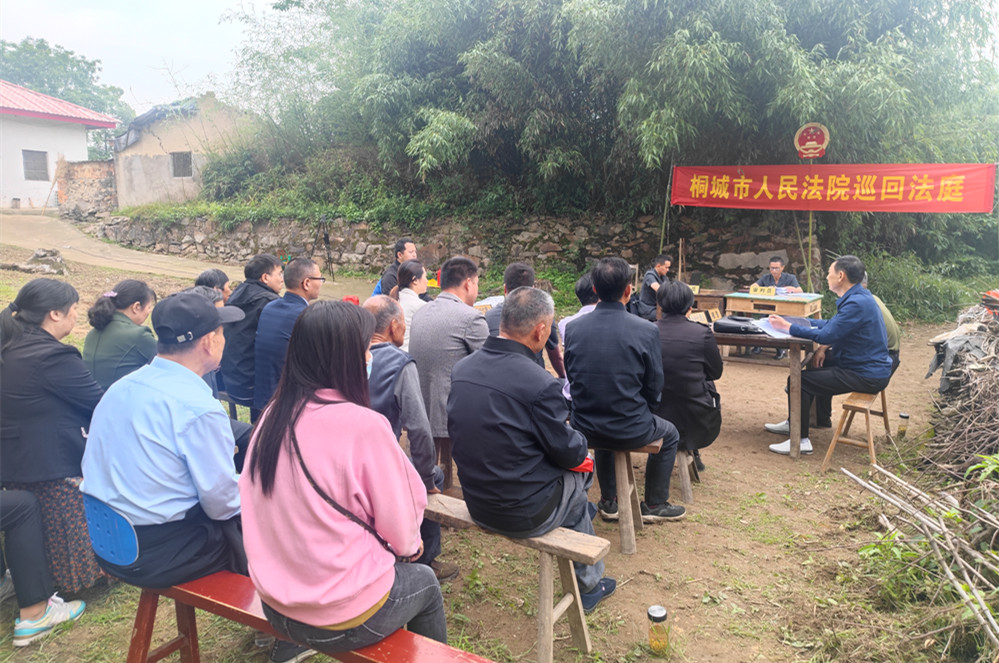 桐城市人民法院巡回法庭進(jìn)鄉(xiāng)村(2).jpg