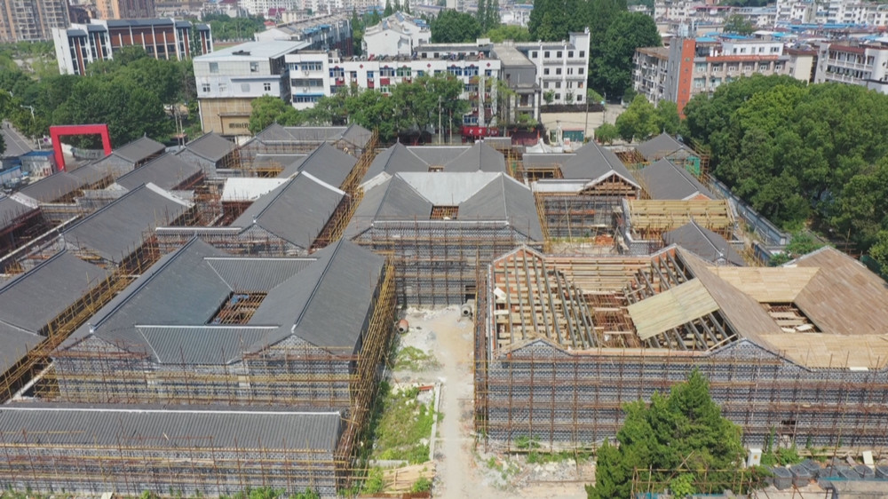 圖為六尺巷片區(qū)的項(xiàng)目建設(shè).jpg