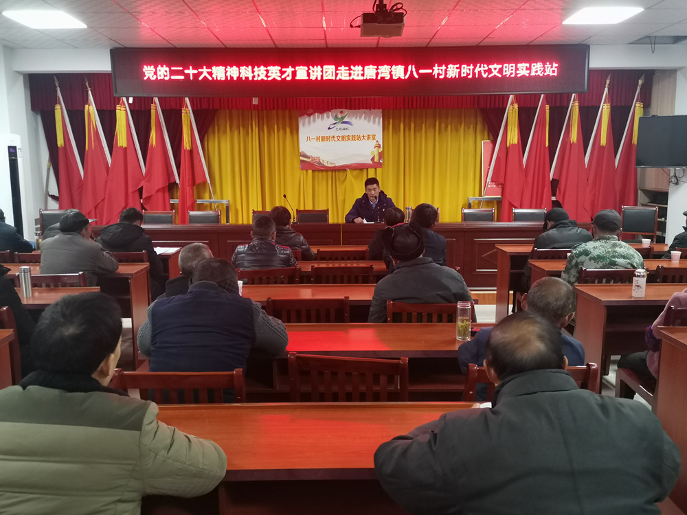 市科技英才宣講團宣講報告會走進唐灣鎮(zhèn)八一村.jpg